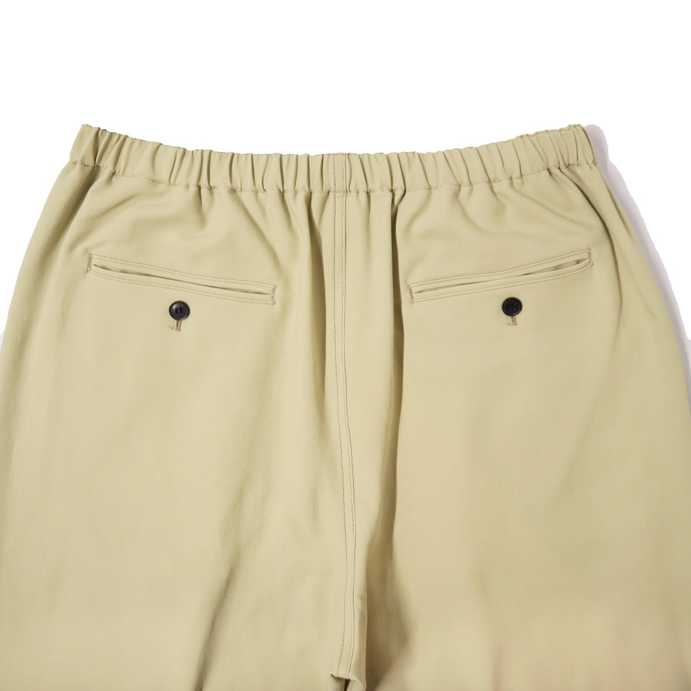 YLEVE(イレーヴ)100/2 GV TWILL DOUBLE WEAVE EASY PANTS  100/2 GV ツイル ダブルウィーブ イージーパンツ【1706140062