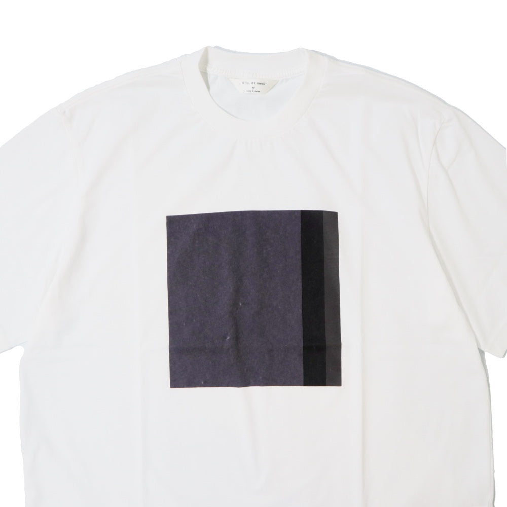 STILL BY HAND(スティル バイ ハンド)Print T-Shirts "Gradation" 強撚コットン プリント Tシャツ【CS11262】