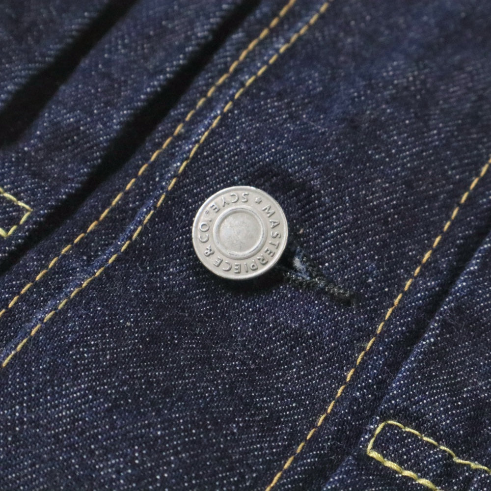 SCYE BASICS(サイ ベーシックス)Organic Cotton Denim Jacket Type1 オーガニックコットン 1st デニムジャケット【5726-63512】