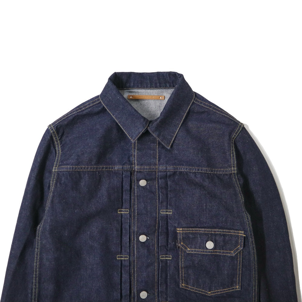 SCYE BASICS(サイ ベーシックス)Organic Cotton Denim Jacket Type1 オーガニックコットン 1st デニムジャケット【5726-63512】