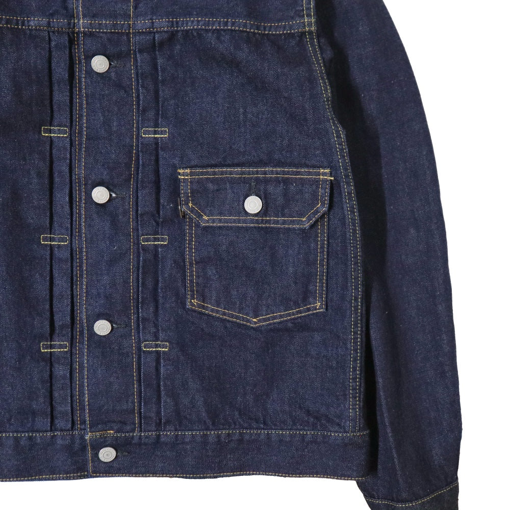 SCYE BASICS(サイ ベーシックス)Organic Cotton Denim Jacket Type1 オーガニックコットン 1st デニムジャケット【5726-63512】
