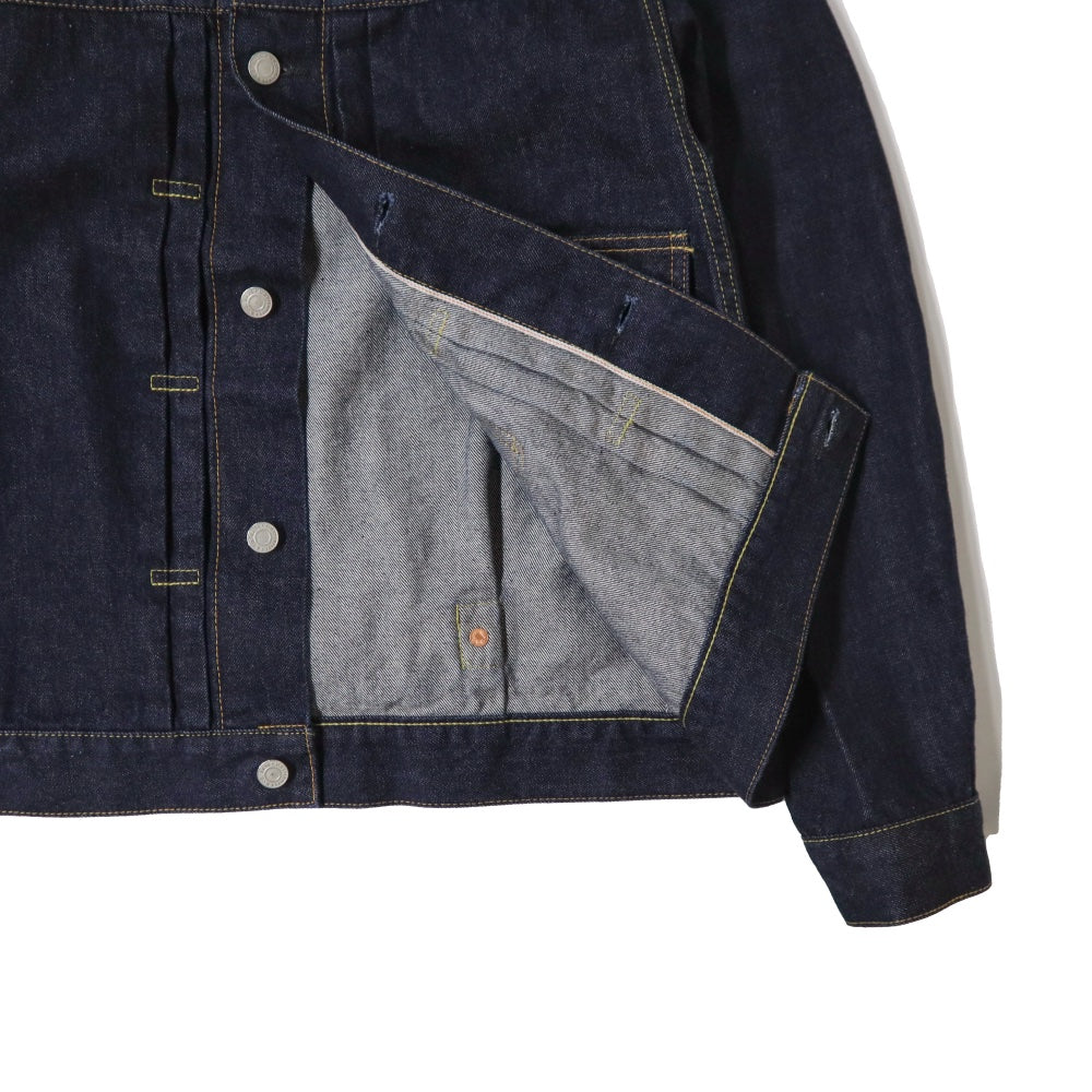 SCYE BASICS(サイ ベーシックス)Organic Cotton Denim Jacket Type1 オーガニックコットン 1st デニムジャケット【5726-63512】