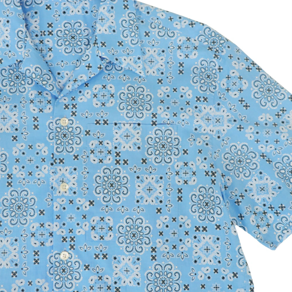 GOODNEIGHBORS SHIRTS(グッドネイバーズシャツ)"LOU" OPEN COLLAR RELAX S/S SHIRT オープンカラー リラックスフィット シャツ【BCS-130】