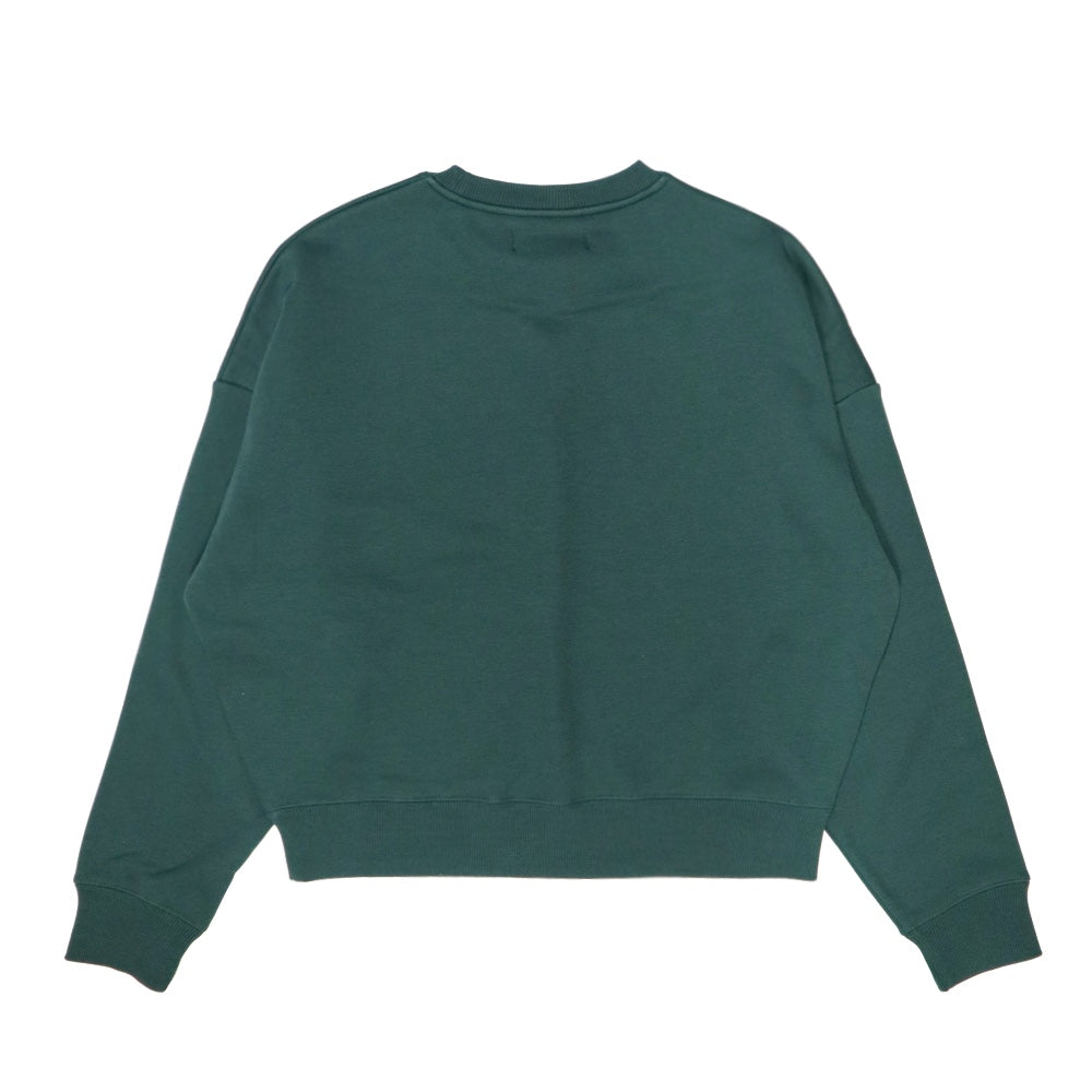 FRED PERRY(フレッドペリー)レディース Branded Sweatshirt 裏フリース クルーネックウェットプルオーバー【G6127】