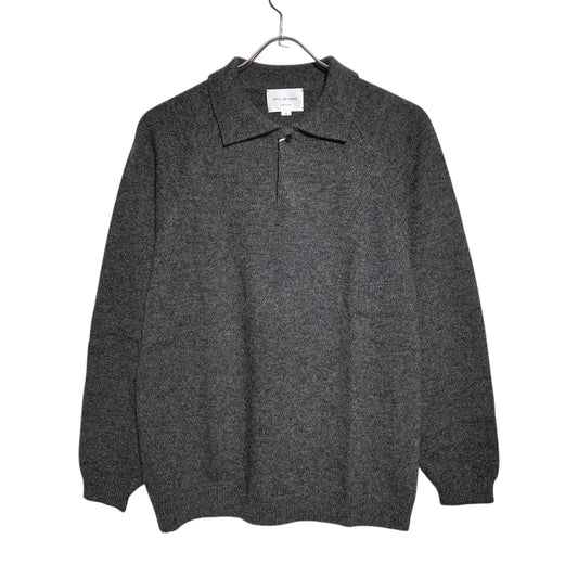 STILL BY HAND(スティル バイ ハンド)Wool Knit Polo Shirts ウール ニットポロ【KN04244】