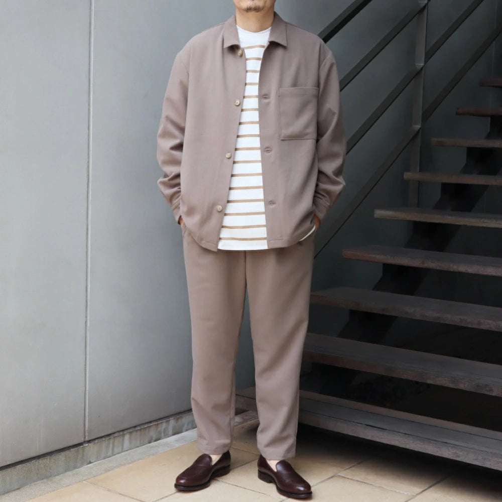 LAMOND(ラモンド)Pe/Rayon CPO Jacket ポリエステル×レーヨン CPOジャケット【LM-S-073】