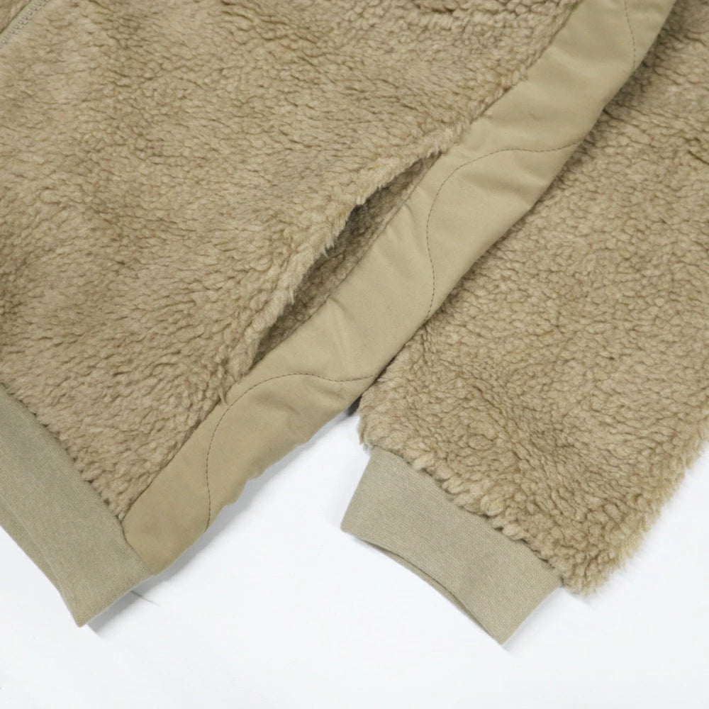 Audience(オーディエンス)メンズ ボアフリース スタンドブルゾン【AUD7102】