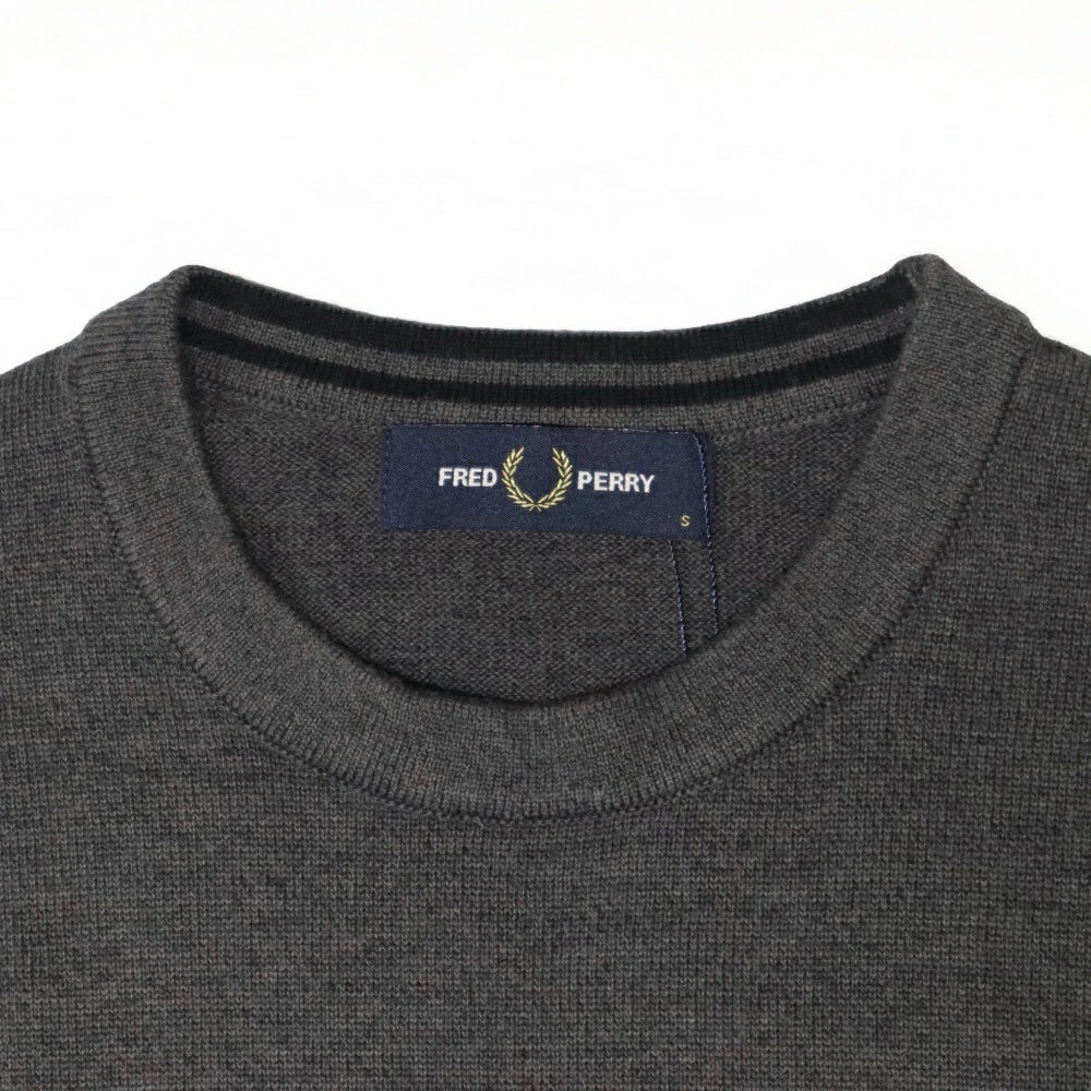 FRED PERRY(フレッドペリー)Mens Classic Crew Neck Jumper メンズ クラシック クルーネックセーター【M9601】