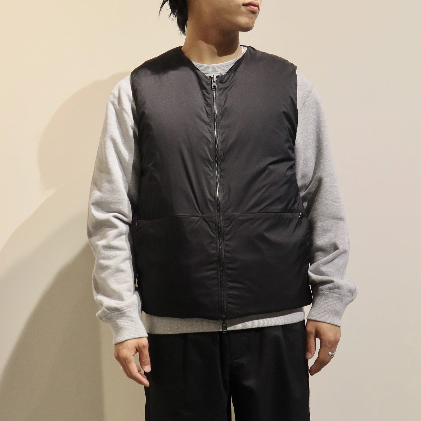 LAMOND(ラモンド)Light Shell Reversible Down Vest ライトシェル リバーシブル ベスト【LM-O-108-LS】