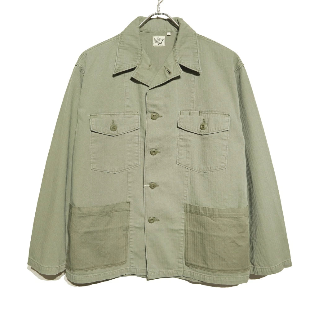orSlow(オアスロウ)4Pocket U.S Army Shirts Jacket 4ポケット U.Sアーミー シャツジャケット【01-8346-16】
