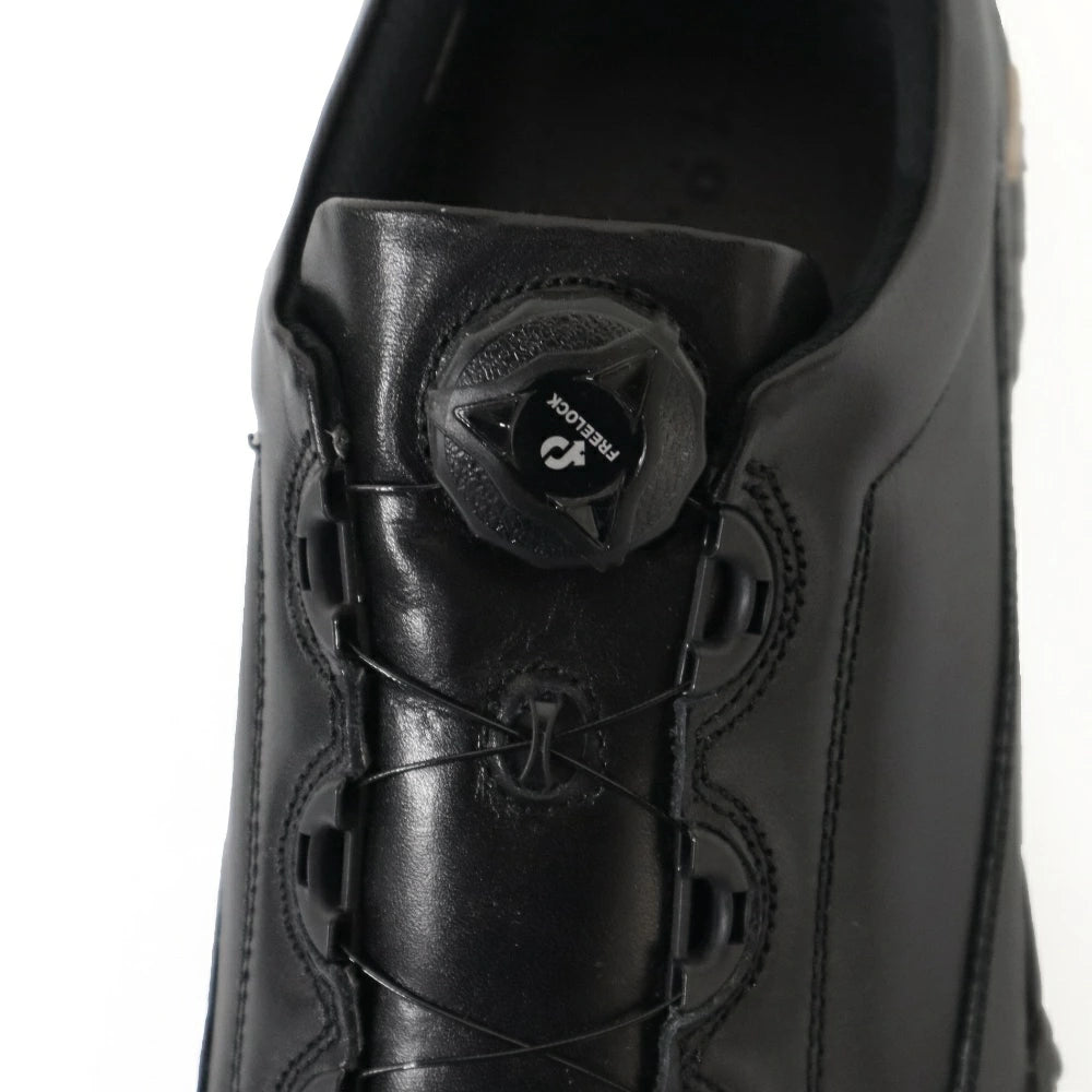 YOAK(ヨーク)ダイアルレース レザースニーカー【JOURNEY DISC】