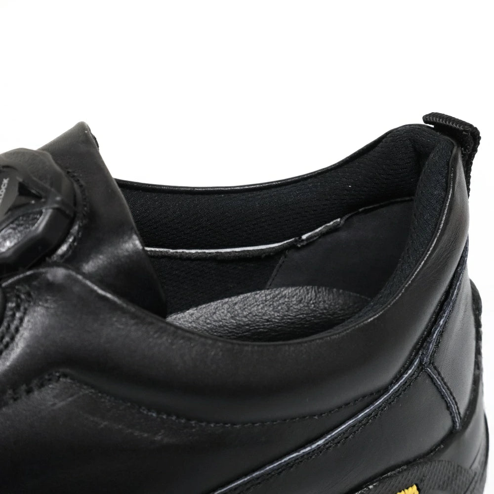 YOAK(ヨーク)ダイアルレース レザースニーカー【JOURNEY DISC】