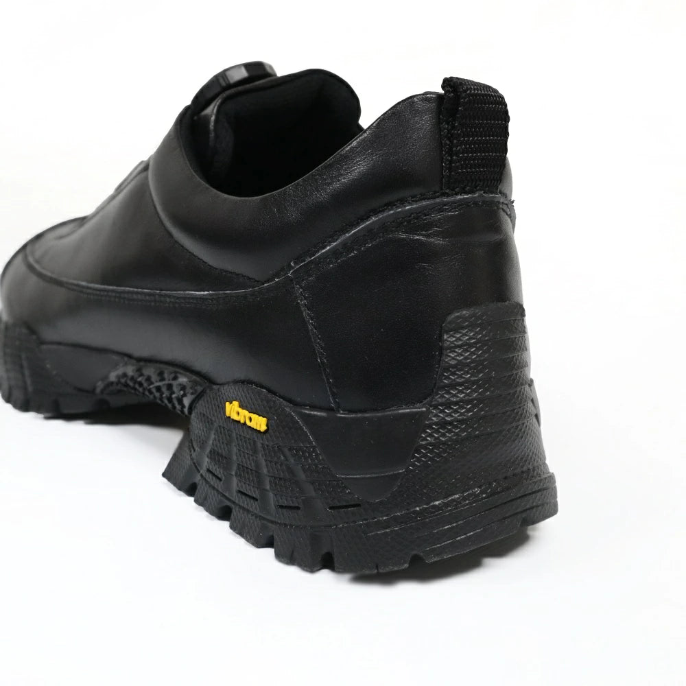 YOAK(ヨーク)ダイアルレース レザースニーカー【JOURNEY DISC】