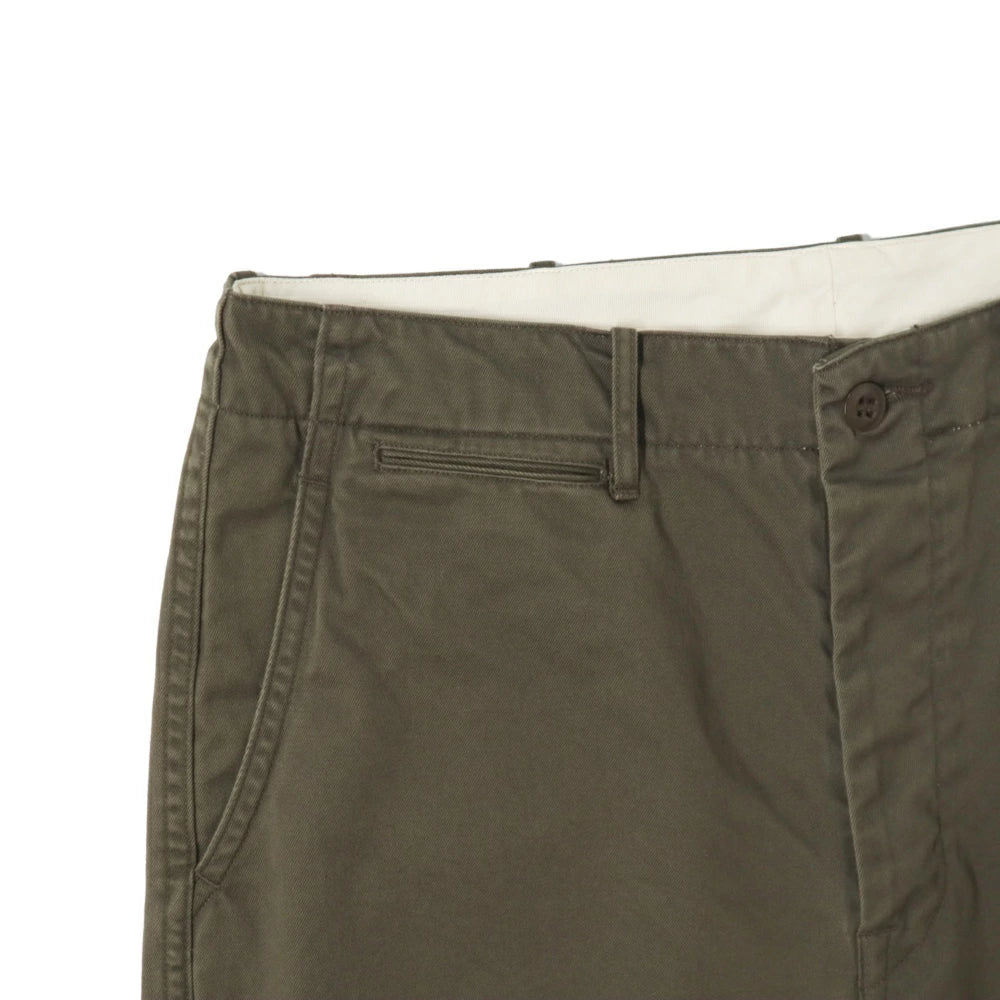 SCYE BASICS(サイベーシック)Mens Cotton Chino Cloth Military Pants コットン チノ クロス ミリタリー トラウザー【5125-83504】