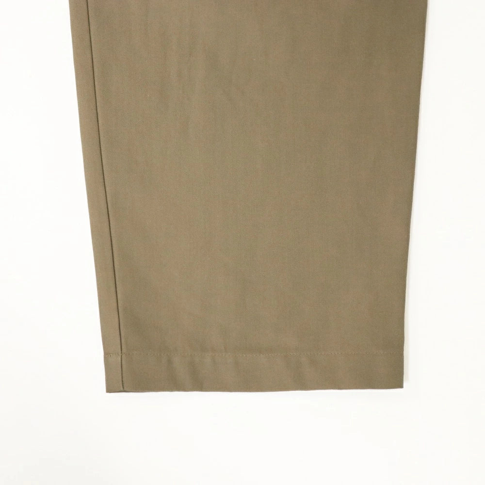 STILL BY HAND(スティル バイ ハンド)Deep Tuck Presses Pants 強撚コットン 2タック テーパード パンツ【PT06253】