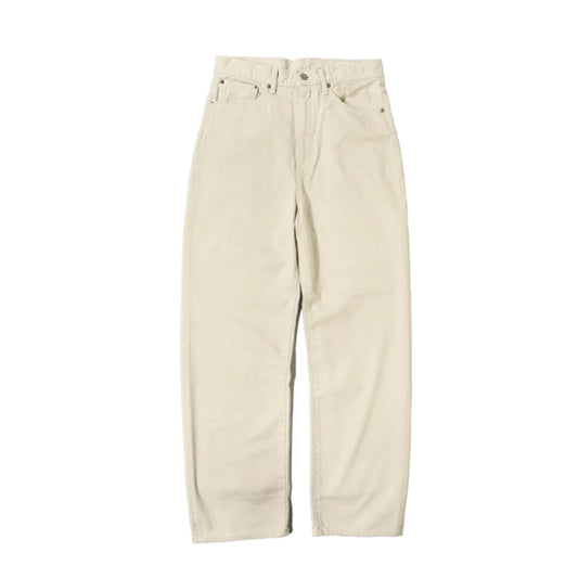 KURO DENIM (クロ デニム) OPTIMA Wide Straight Denim "OFF WHITE" ワイド ストレート デニム オフホワイト【964029】