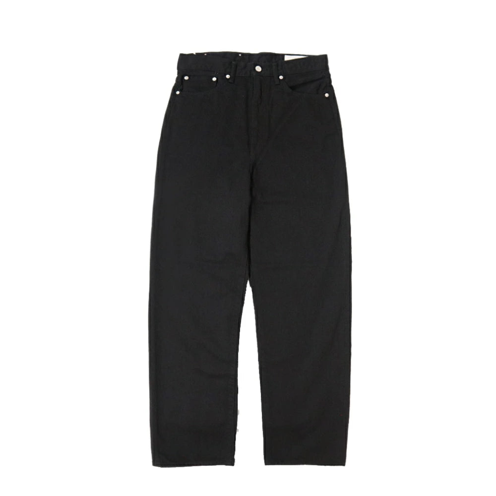 KURO DENIM (クロ デニム)OPTIMA Wide Straight Denim "BLACK ONE WASH"【964103】