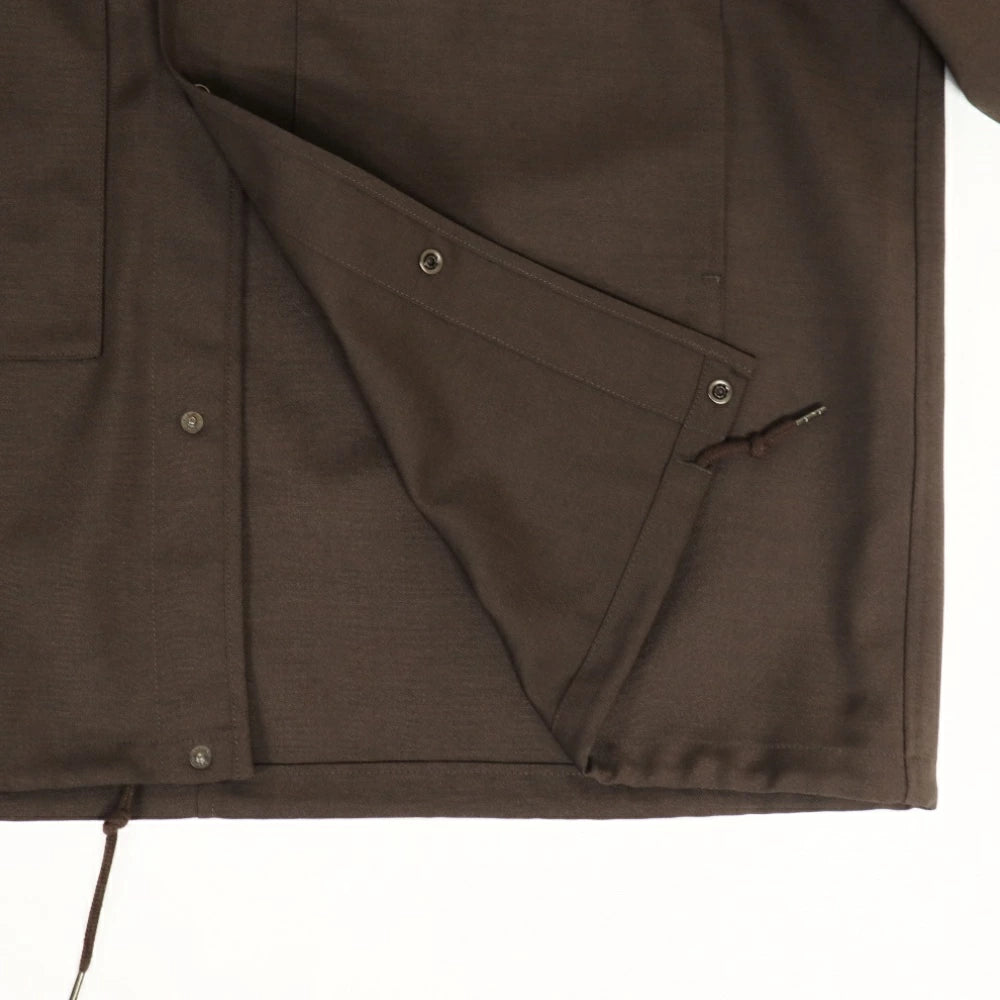 STILL BY HAND(スティル バイ ハンド)Double Pocket Shirt Jacket ウール/ポリ ダブルポケット シャツジャケット【BL01253】