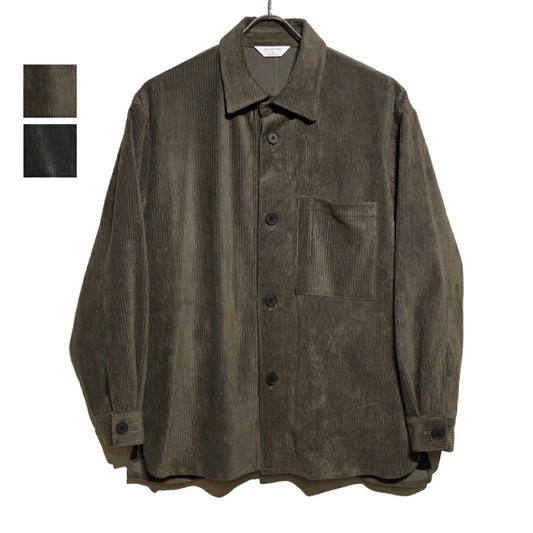 STILL BY HAND(スティル バイ ハンド)Coeduroy Shirt Jacket コーデュロイ シャツジャケット【BL02253】