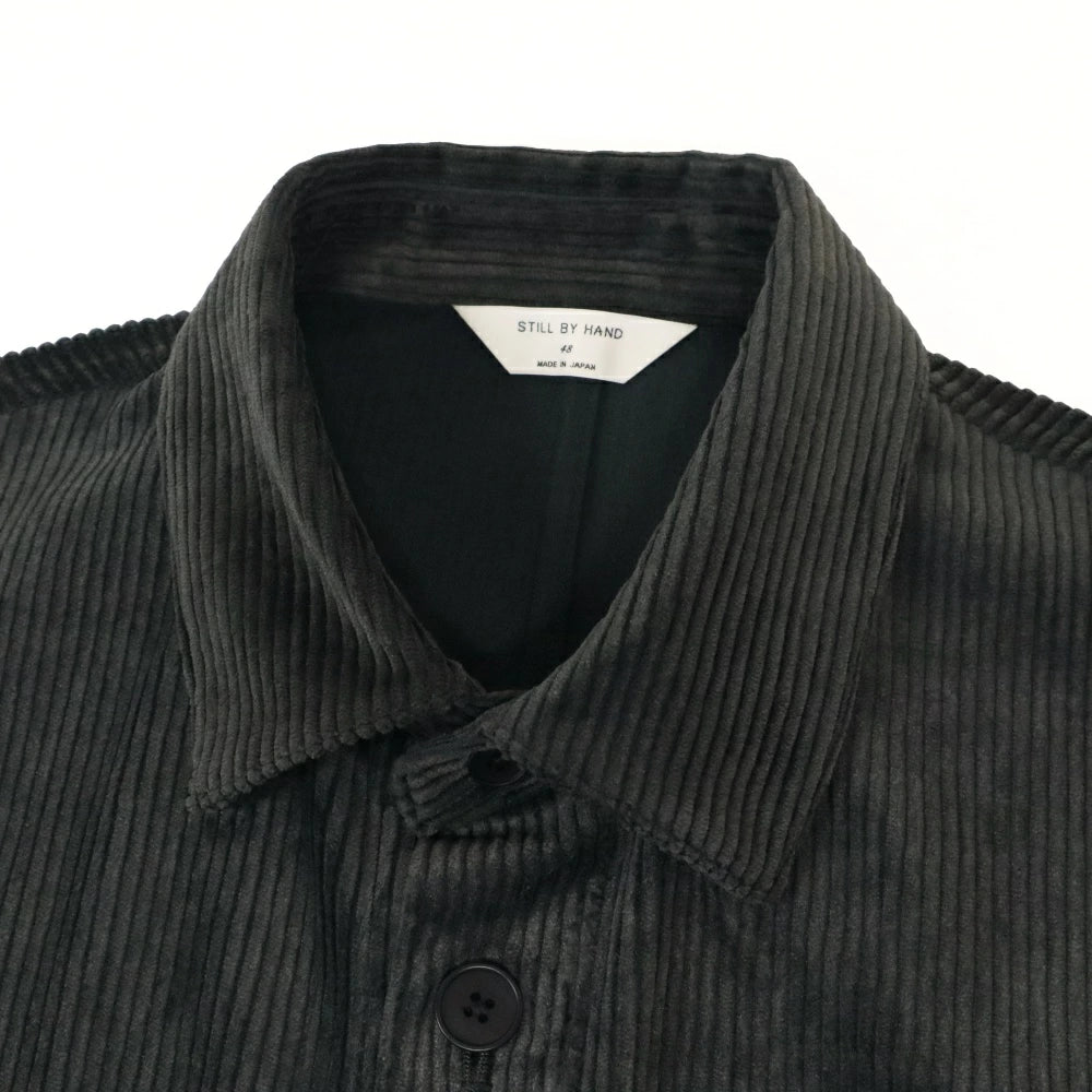 STILL BY HAND(スティル バイ ハンド)Coeduroy Shirt Jacket コーデュロイ シャツジャケット【BL02253】