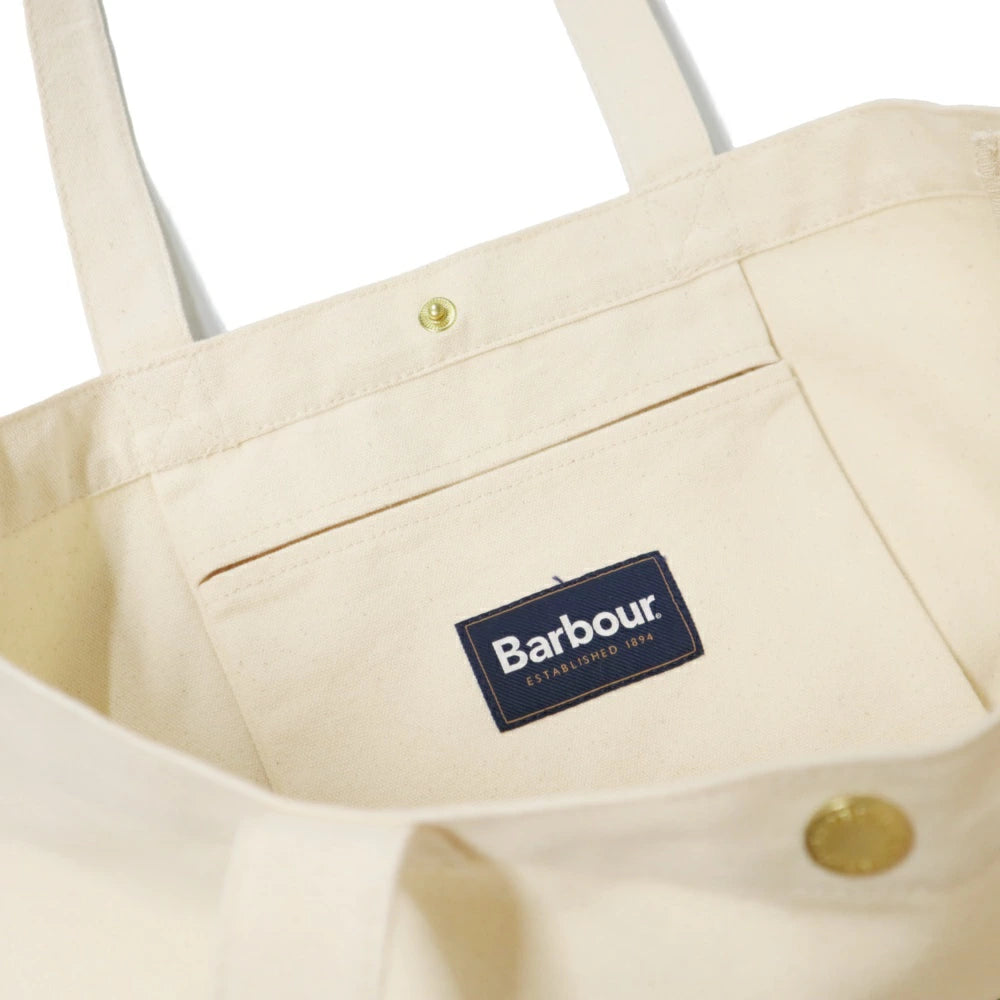 Barbour(バブアー)Script Logo Tote Bag ロゴ トートバッグ【252UBA0752】