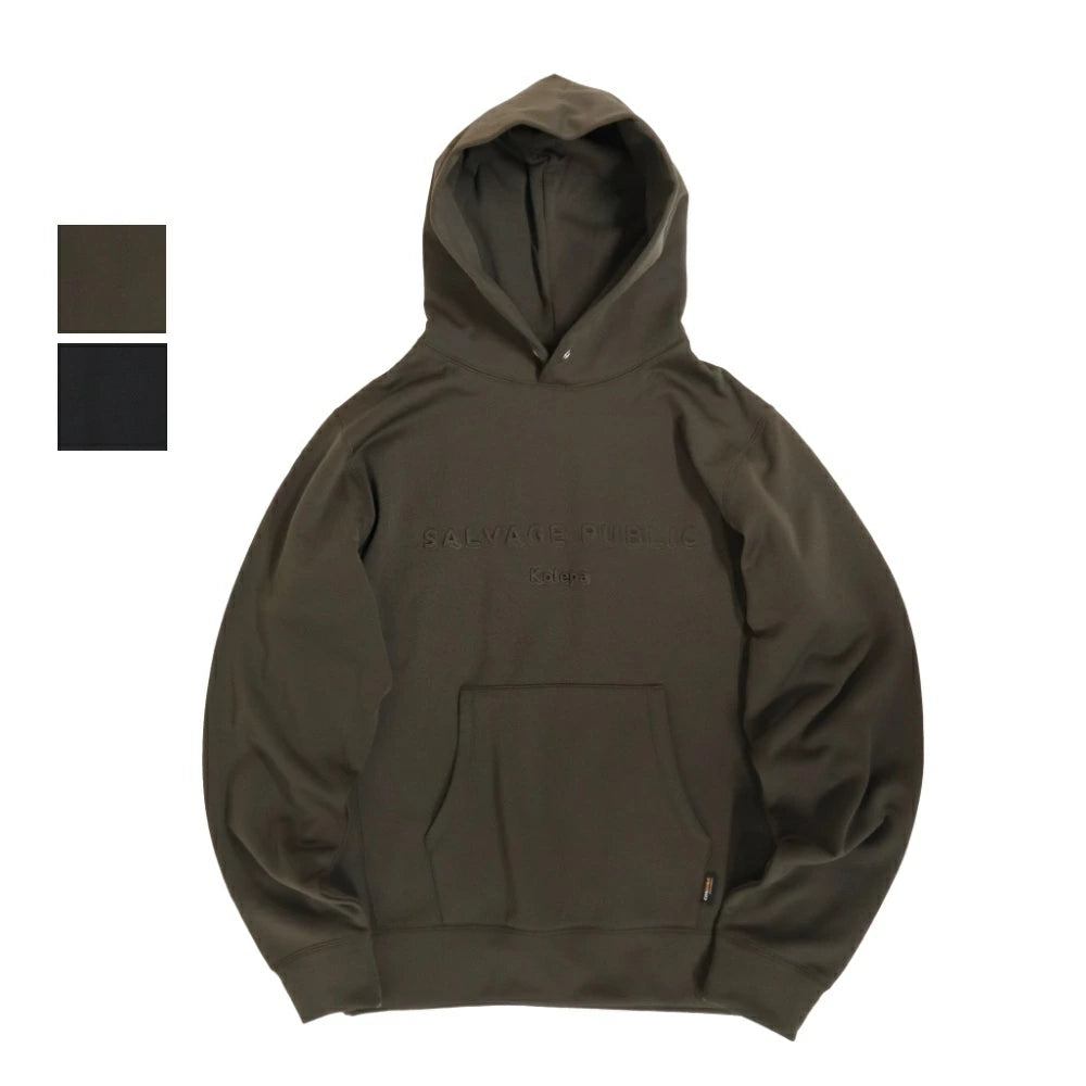 SALVAGE PUBLIC Kolepa(サルベージ パブリック コレパ) Ikaika Fleece Pullover Hoodie フリース プルオーバー ストレッチフーディ 25AW【SVKA4018】