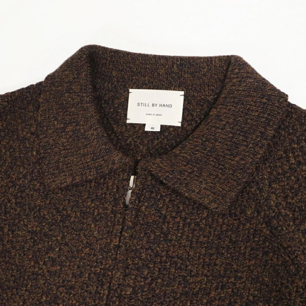 STILL BY HAND(スティル バイ ハンド)5G Knitted Blouson 5G ニットブルゾン【KN06253】