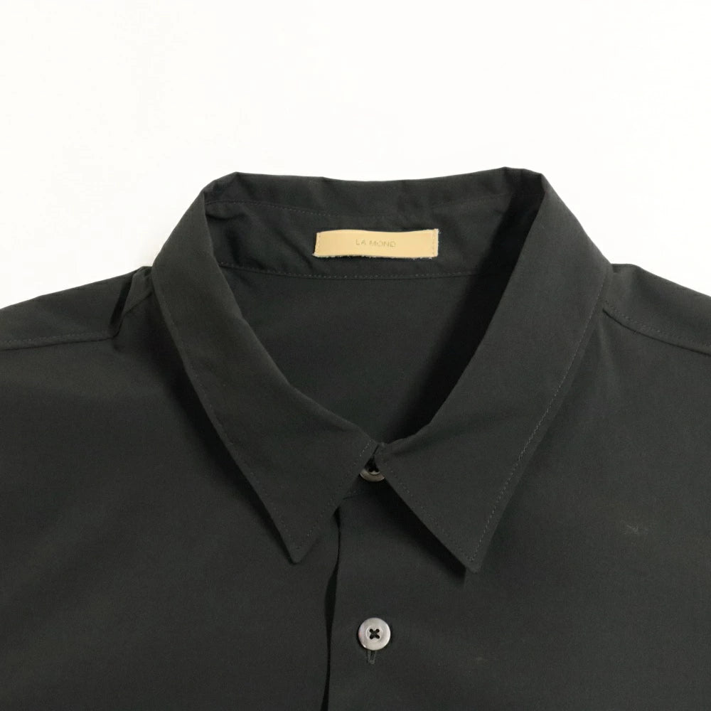 LAMOND(ラモンド) Cotton Creased Shirts コットニー クリースド シャツ 【LM-S-077-CT】