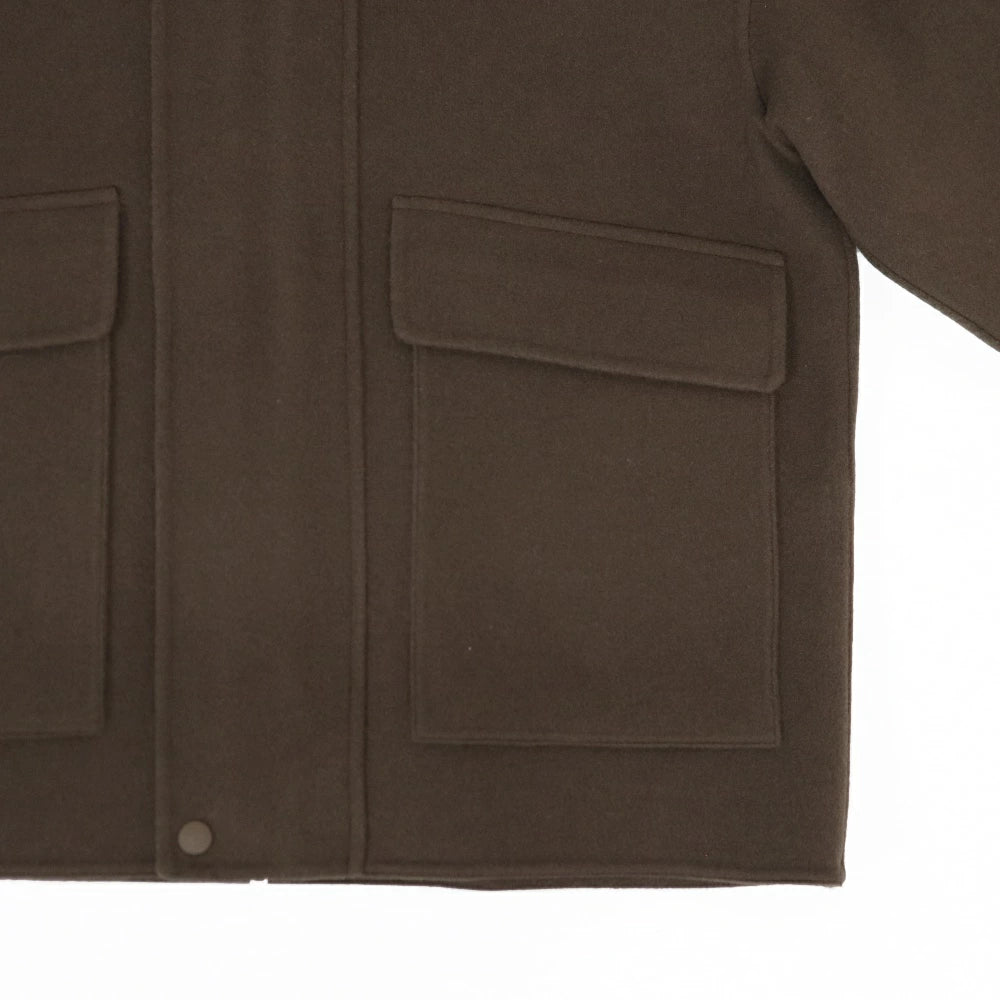 LAMOND(ラモンド) DOUBLE WEAVE WOOL BLOUSON スーパー140 ウール ブルゾン【LM-O-131】