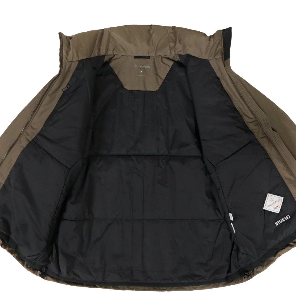 Goldwin(ゴールドウィン)ユニセックス WINDSTOPPER BY GORE-TEX LABS Puffy Jacket ウインドストッパーバイゴアテックスラボズパフィージャケット【GL25331】
