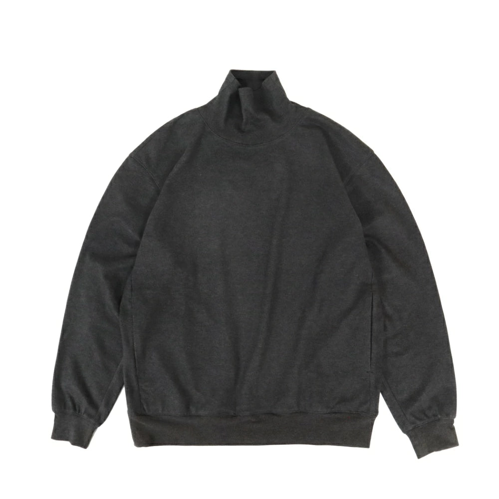 LAMOND(ラモンド) UNISEX/ユニセックス LOUNGE SUEDE HIGH NECK SWEAT ラウンジスウェード ハイネック スウェット【LM-C-211】