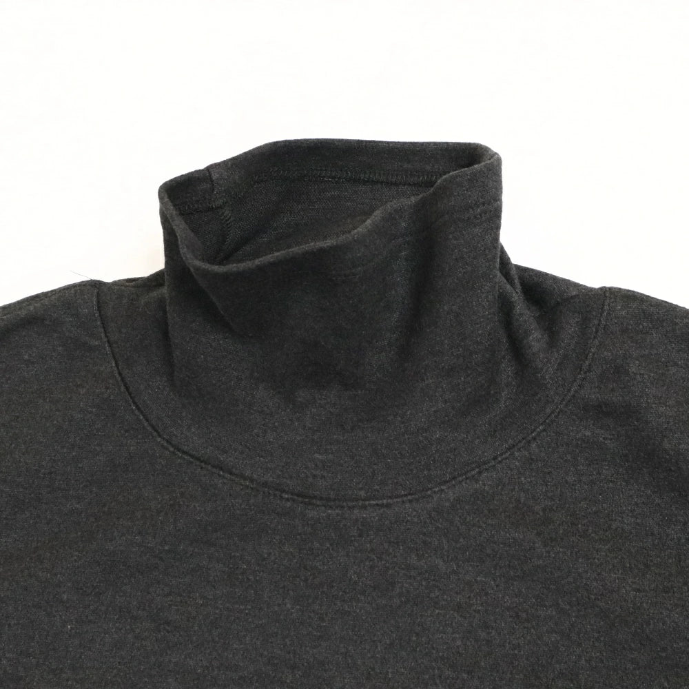 LAMOND(ラモンド) UNISEX/ユニセックス LOUNGE SUEDE HIGH NECK SWEAT ラウンジスウェード ハイネック スウェット【LM-C-211】