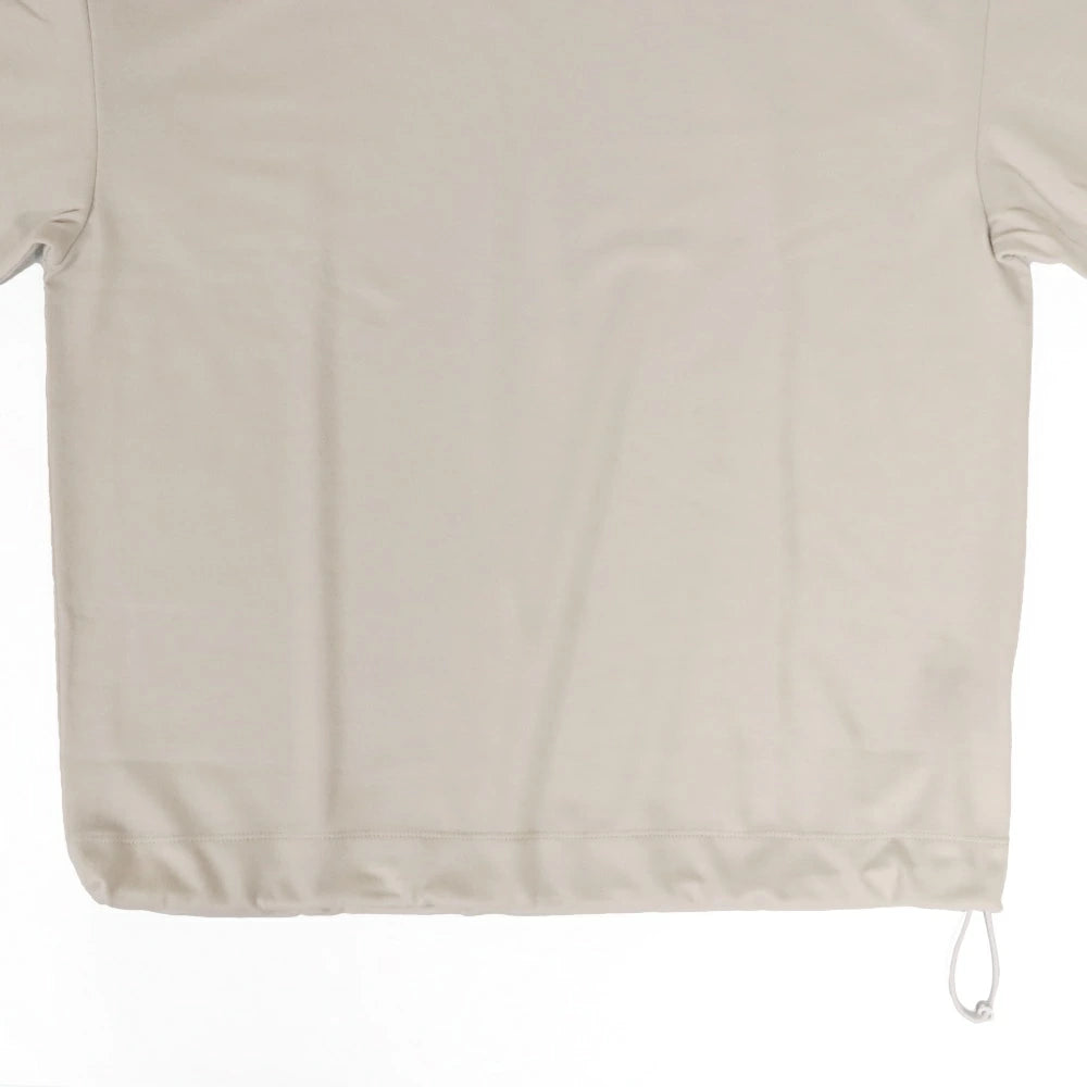 LAMOND(ラモンド) UNISEX/ユニセックス DRAWST Mock Neck Wool Long Teeドロスト モックネック ウォッシャブルウール ロングT【LM-C-207-WL】