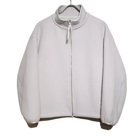 LAMOND(ラモンド)Unisex/ユニセックス Pure Super100s Lambs Wool Fleece Blouson スーパー100s ラムウール フリース スタンドカラーブルゾン【LM-O-130】