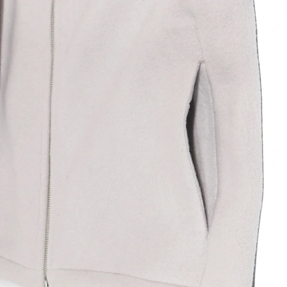 LAMOND(ラモンド)Unisex/ユニセックス Pure Super100s Lambs Wool Fleece Blouson スーパー100s ラムウール フリース スタンドカラーブルゾン【LM-O-130】