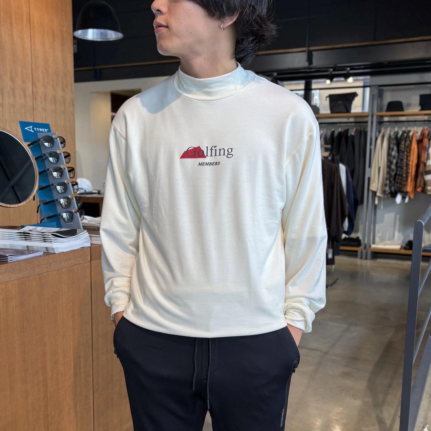 SALVAGE PUBLIC Kolepa(サルベージ パブリック コレパ) Honu Mockneck L/S(Trropical Performance) ホヌ モックネック L/S【SVKA5023】