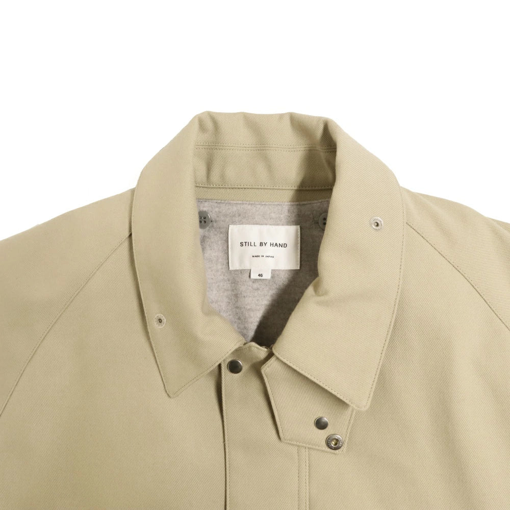 STILL BY HAND(スティル バイ ハンド) Cotton/Polyester Short Blouson with Liner コットン/ポリエステル ライナー付き ショートブルゾン【CO02254】