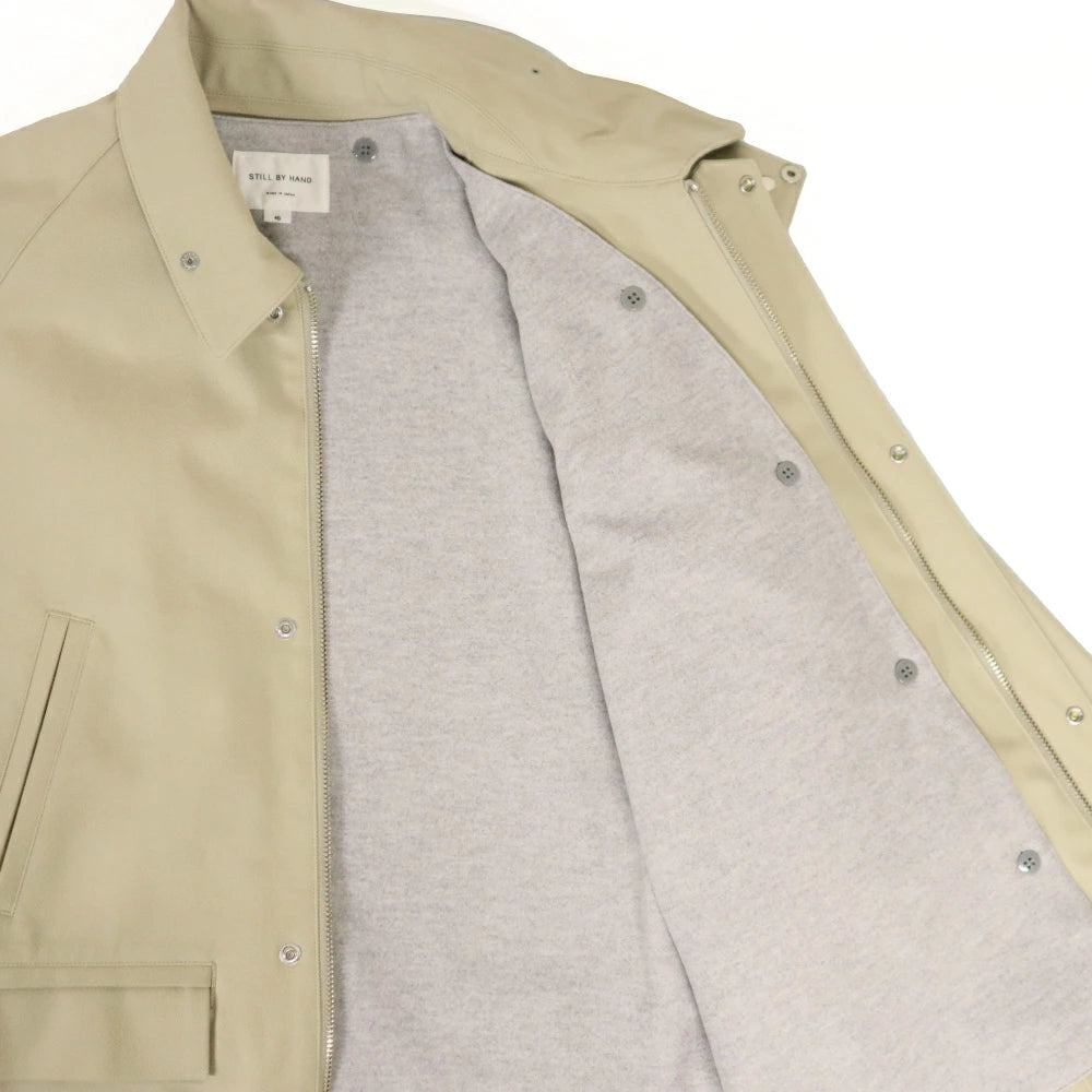 STILL BY HAND(スティル バイ ハンド) Cotton/Polyester Short Blouson with Liner コットン/ポリエステル ライナー付き ショートブルゾン【CO02254】