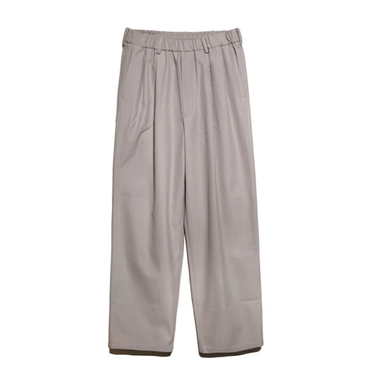 LAMOND(ラモンド)Organic Cotton High Twist Wide Pants オーガニックコットン ハイツイスト ワイドパンツ【LM-P-137-TWI】