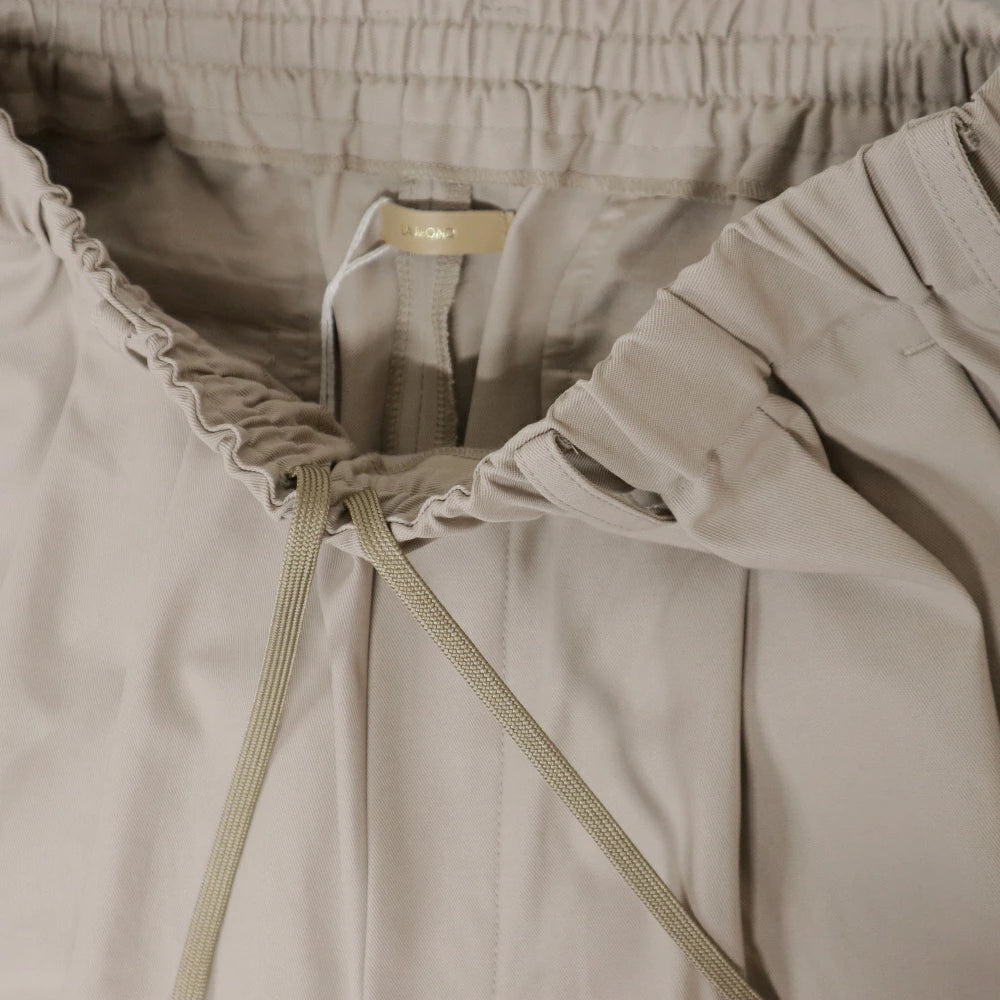 LAMOND(ラモンド)Organic Cotton High Twist Wide Pants オーガニックコットン ハイツイスト ワイドパンツ【LM-P-137-TWI】