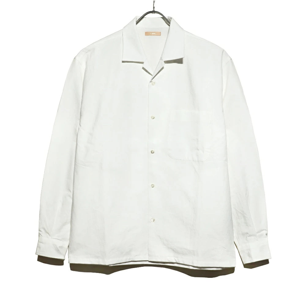 LAMOND(ラモンド) Cotton Linen Washer Shirts Jacket コットン リネン シャツジャケット【LM-S-097-LI】