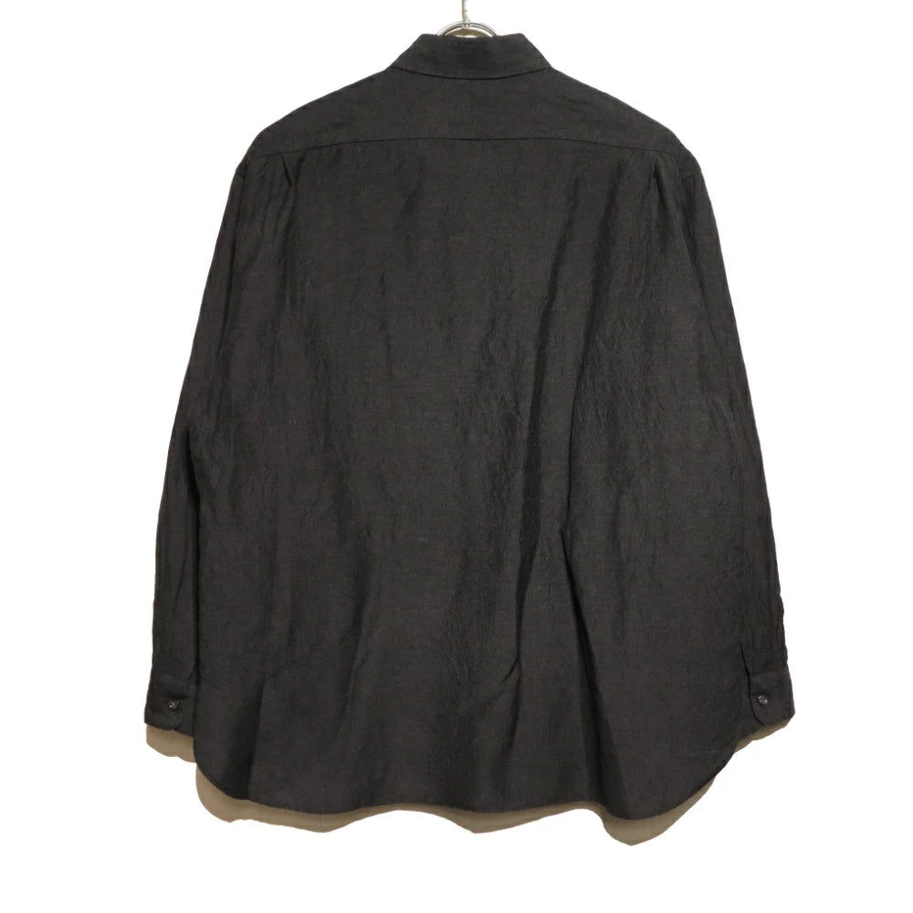 STILL BY HAND(スティル バイ ハンド)Wool Linen Regular Collar Shirts ウール リネン レギュラーカラー シャツ【SH03254】