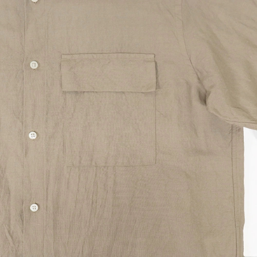 STILL BY HAND(スティル バイ ハンド)Wool Linen Regular Collar Shirts ウール リネン レギュラーカラー シャツ【SH03254】