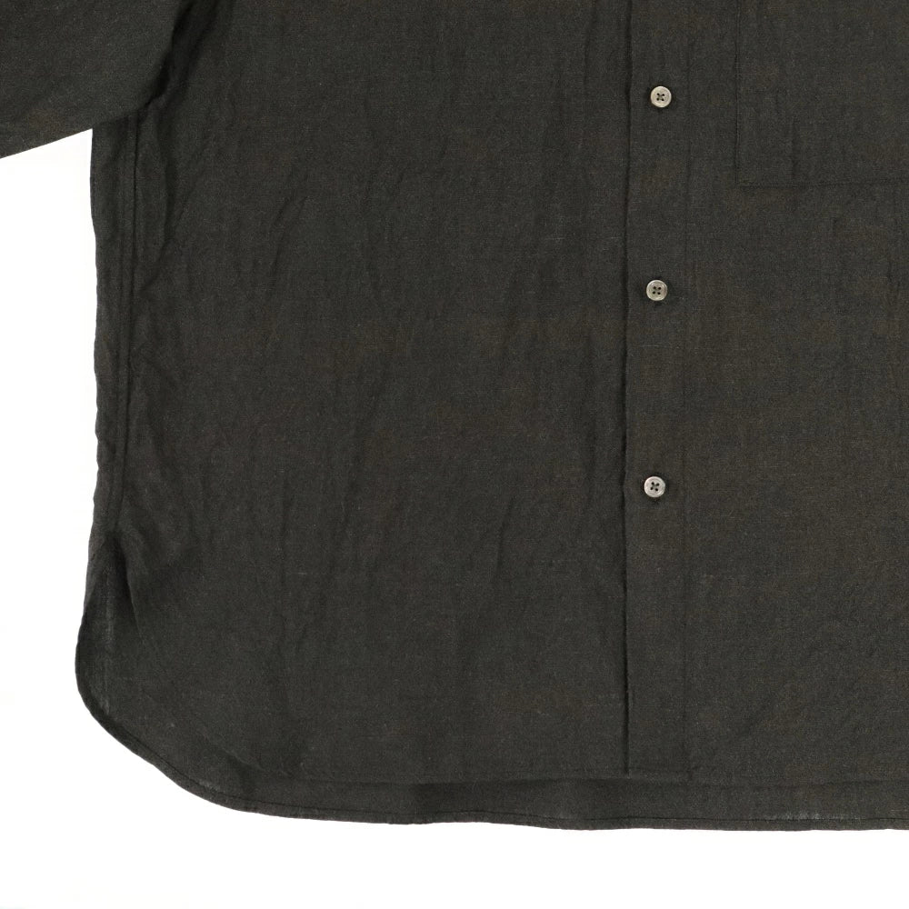 STILL BY HAND(スティル バイ ハンド)Wool Linen Regular Collar Shirts ウール リネン レギュラーカラー シャツ【SH03254】