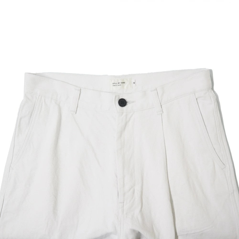 STILL BY HAND(スティル バイ ハンド)11.5oz Deep Tuck Denim Pants 11.5オンス 1タック テーパード デニムパンツ【DN03261】