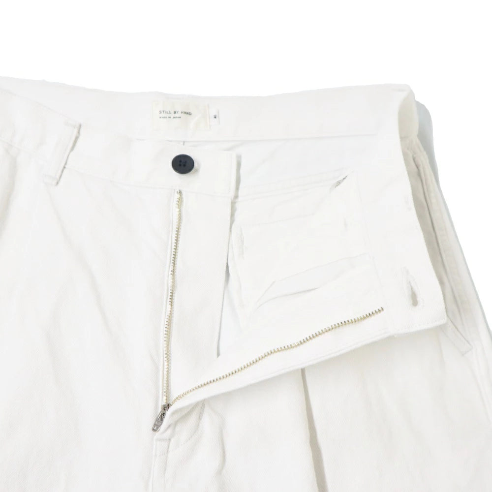 STILL BY HAND(スティル バイ ハンド)11.5oz Deep Tuck Denim Pants 11.5オンス 1タック テーパード デニムパンツ【DN03261】