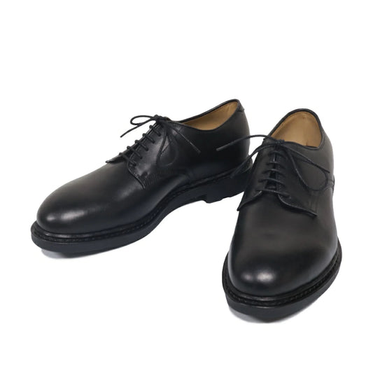 42ND ROYAL HIGHLAND Mens Explorer soft Black ノルウェージャン ソフトレザー プレーントゥ【CSN2201-01】