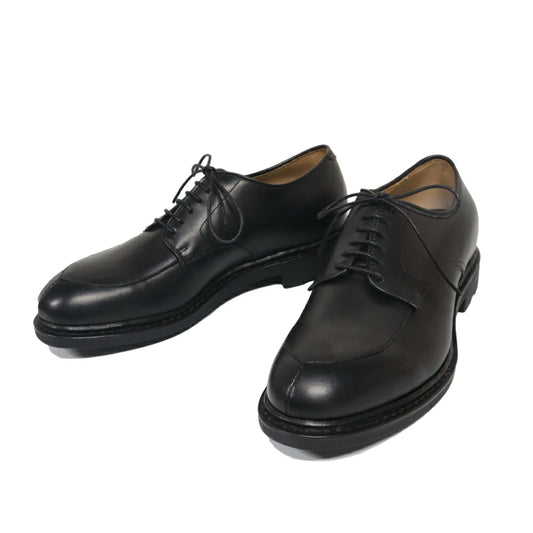 42ND ROYAL HIGHLAND Mens Explorer soft Black ノルウェージャン ソフトレザー Vチップ【CSN8402-01】