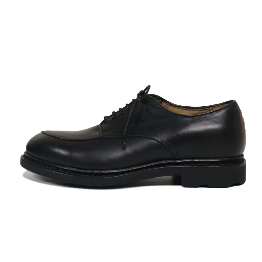 42ND ROYAL HIGHLAND Mens Explorer soft Black ノルウェージャン ソフトレザー Vチップ【CSN8402-01】