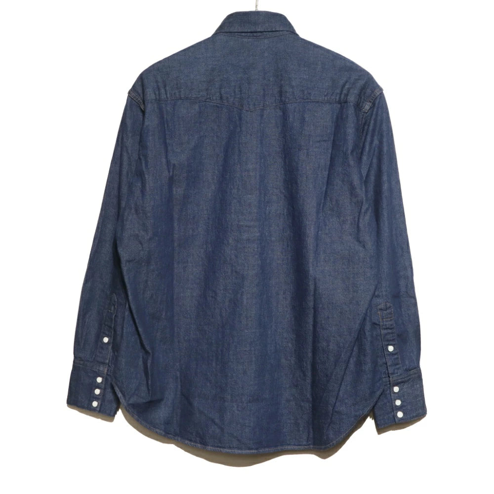 orSlow(オアスロウ)Western Denim Shirts One Wash デニム ウェスタン シャツ"ONE WASH"【01-8124-81】